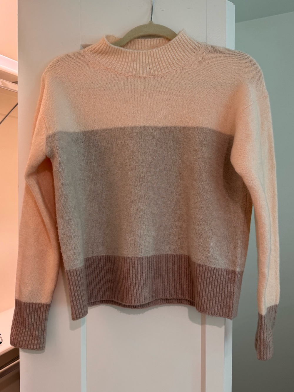 For the Republic Colorblock Crewneck Sweater